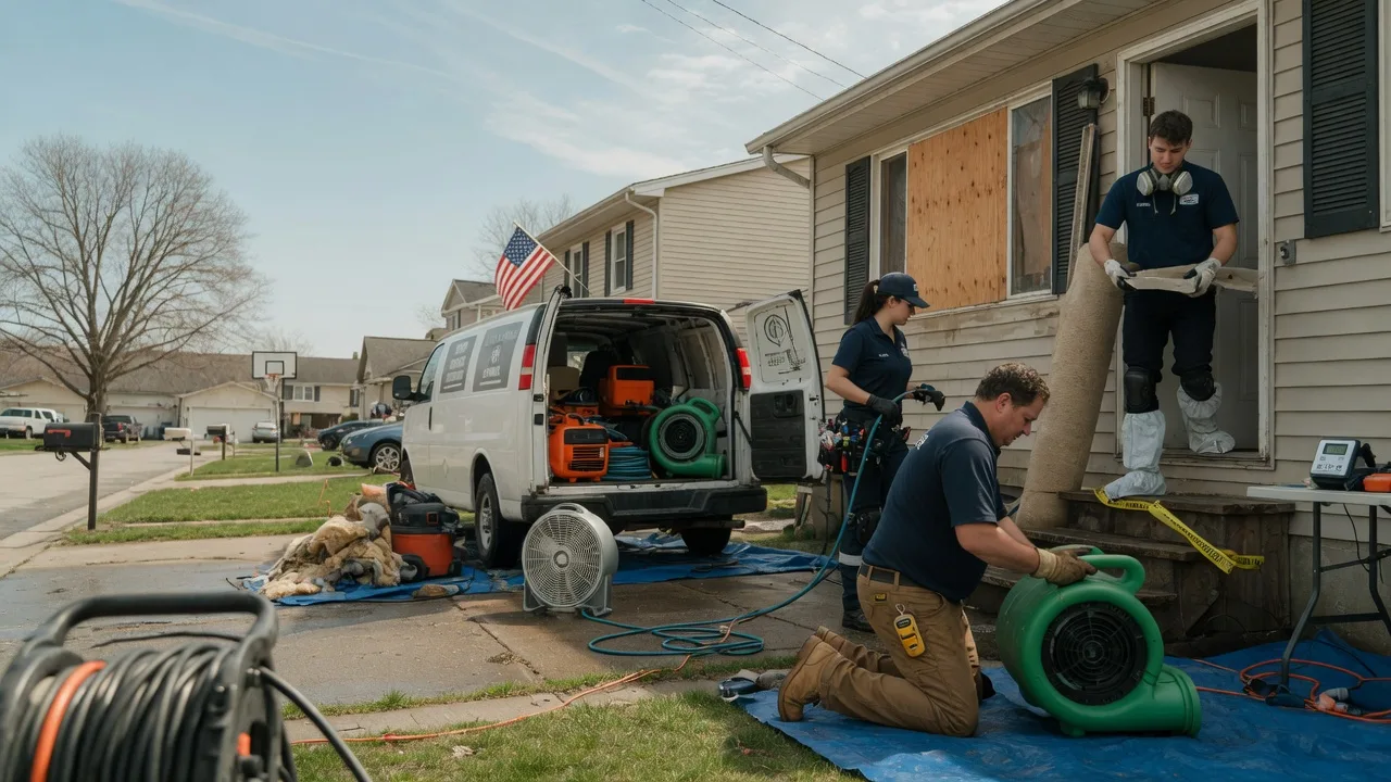 Water Damage Restoration in Houston, MS near me